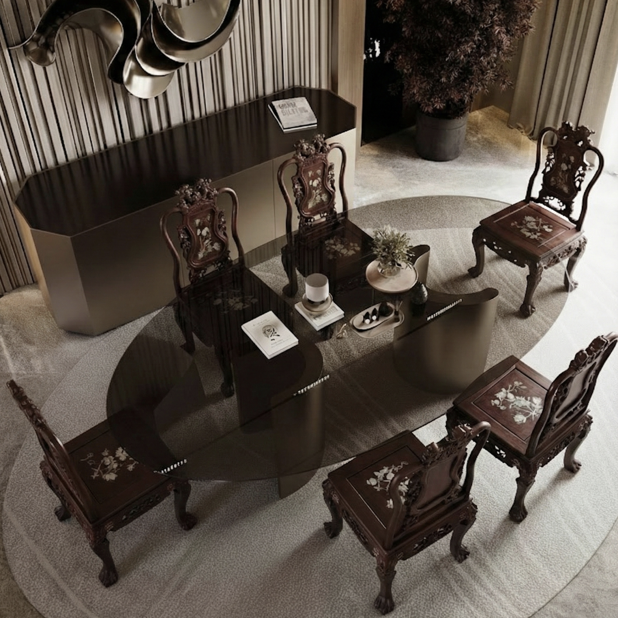 Shī (獅) (Guardian Lion) chair 